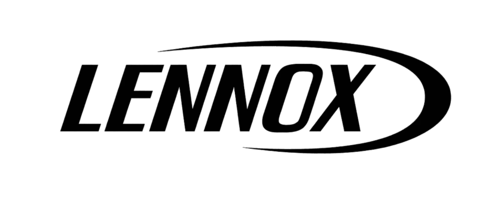 Lennox logo representing trusted HVAC brand partnered with R&A Industries for energy-efficient solutions in home comfort services.