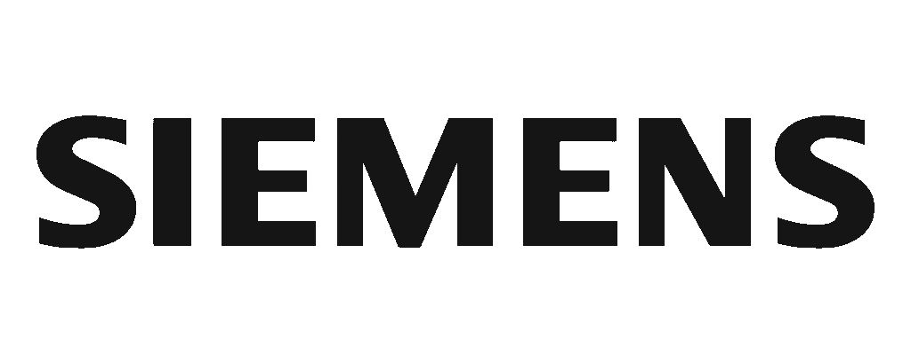 Siemens logo representing trusted brand partnerships in HVAC, plumbing, and electrical services by R&A Industries in Oviedo, FL.
