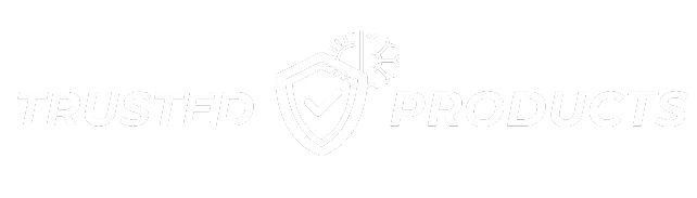 Trusted Products logo featuring a shield with a checkmark and HVAC symbols, representing R&A Industries' commitment to reliable HVAC maintenance plans for optimal comfort.