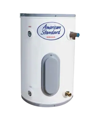 American Standard Dura-Glas water heater. Residential appliance for hot water. Water heater installation and replacement in Oviedo, FL.