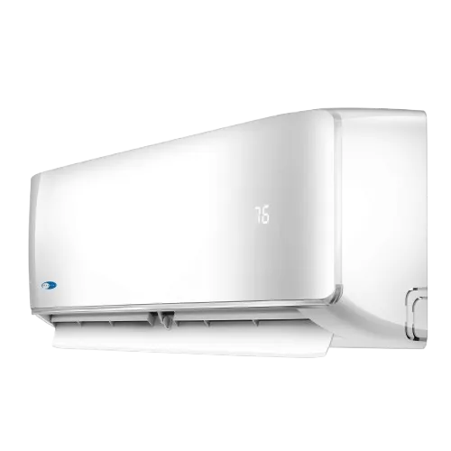 Modern ductless mini-split system. Efficient home cooling and heating in Oviedo, FL. Wall-mounted air conditioner unit for comfort.