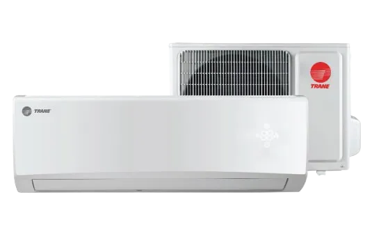 Trane mini-split system for ductless air conditioning. Ductless AC unit with Trane outdoor condenser. Ductless HVAC in Oviedo, FL.