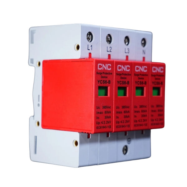 Whole home surge protection device, CNC YCS6-B model, safeguards electrical systems. Essential for homes in Oviedo, FL.