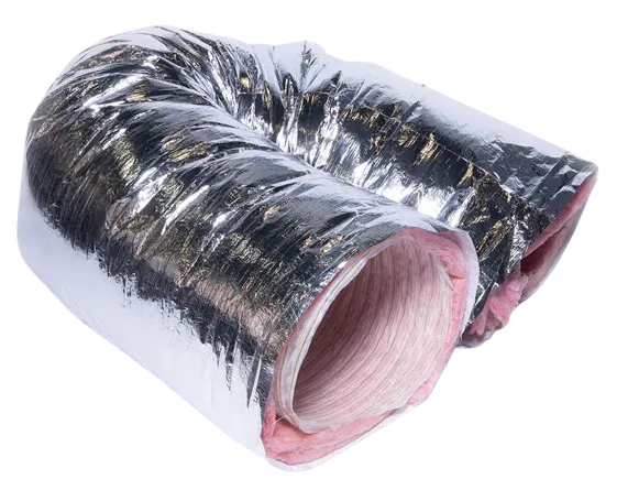 Flexible insulated duct for HVAC systems in Orlando, FL, ensures efficient airflow and temperature control with professional duct cleaning.