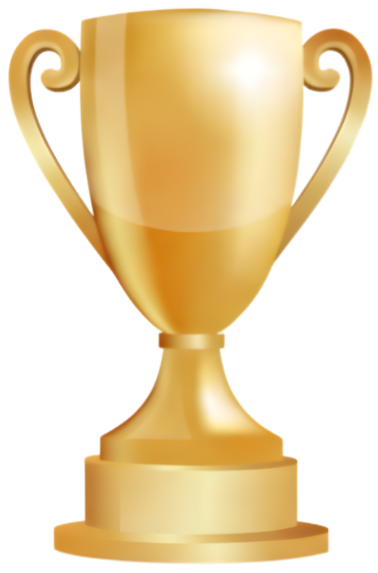 Gold trophy symbolizing excellence and recognition in service, representing R&A Industries' award as Oviedo's Best HVAC Contractor 2025.