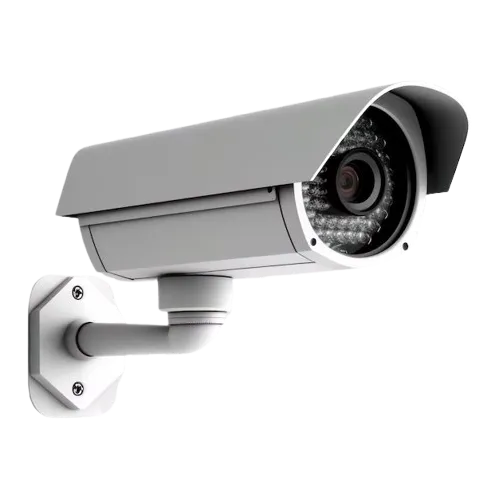 Smart Home Installation: Gray security camera for home surveillance, providing enhanced security. Consider Oviedo, FL for installation.